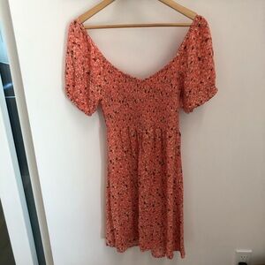 Ruched summer dress